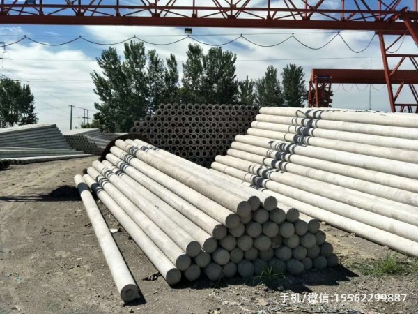 道里190*10米非预应力水泥电线杆